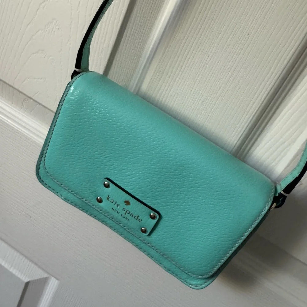 Kate Spade Turquoise Crossbody Bag - Picture 3 of 4